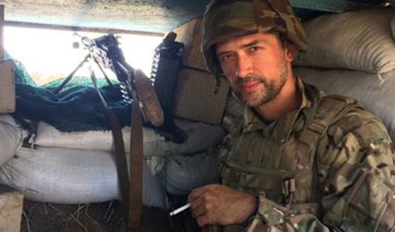Анатолий Пашинин в зоне АТО