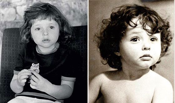 Анна Банщикова в детстве
