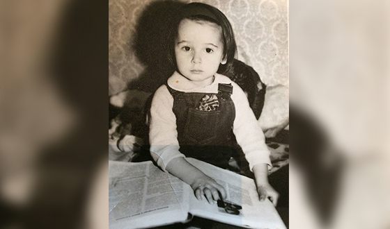 Дарья Златопольская в детстве