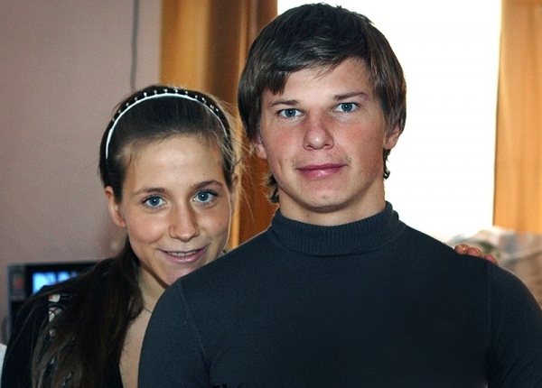 Юлия Барановская и Андрей Аршавин